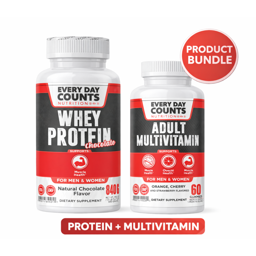 Multivitamin Gummies and Protein Combo